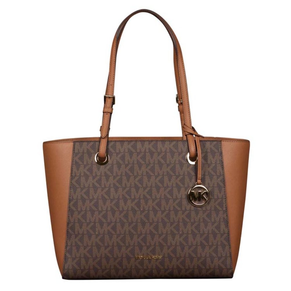 Michael Kors Medium Walsh Multifunction Tote in Brown